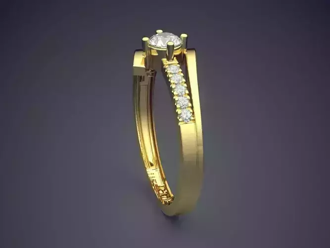 Ring With Diamonds Gjart A-587