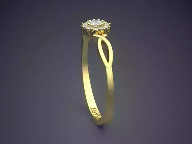 Ring With Diamonds Gjart A-579