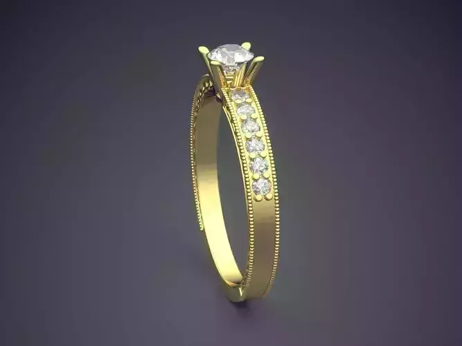Ring With Diamonds Gjart A-57