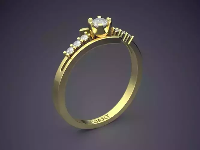 Ring With Diamonds Gjart A-565