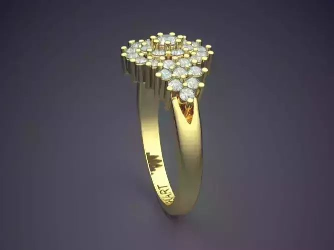 Ring With Diamonds Gjart A-551
