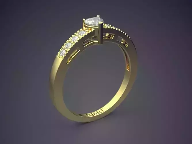Ring With Diamonds Gjart A-538