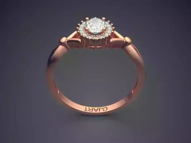 Ring With Diamonds Gjart A-536