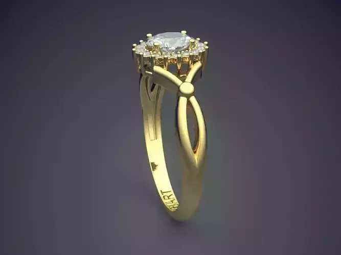 Ring With Diamonds Gjart A-536