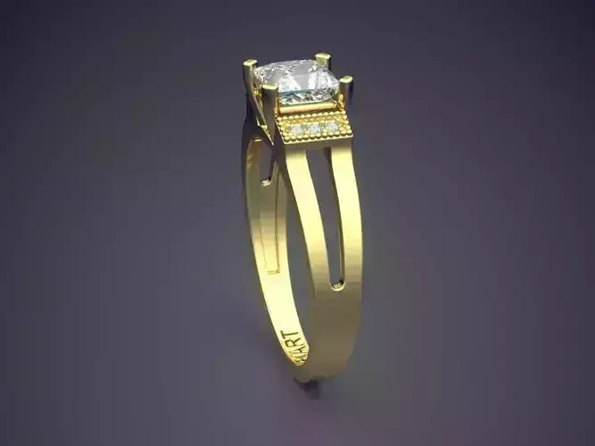 Ring With Diamonds Gjart A-532