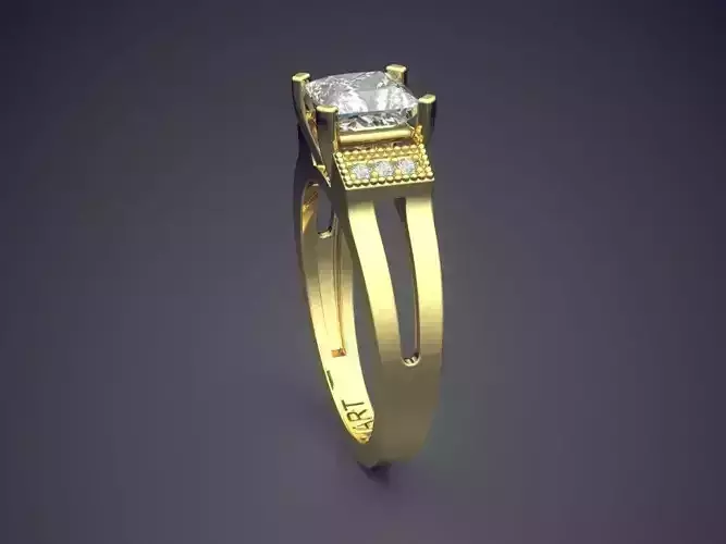 Ring With Diamonds Gjart A-531