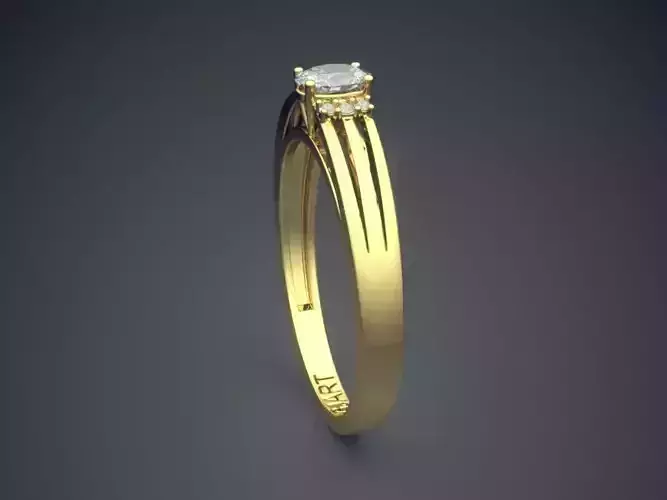 Ring With Diamonds Gjart A-530