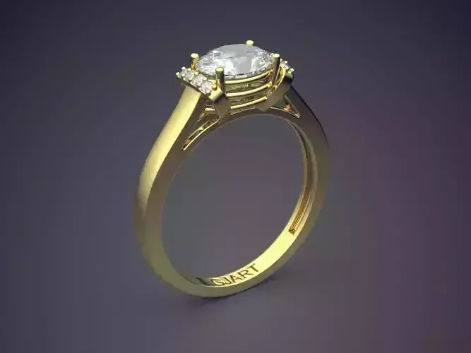 Ring With Diamonds Gjart A-527