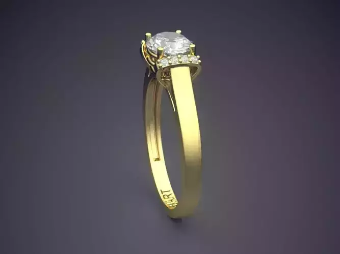 Ring With Diamonds Gjart A-527