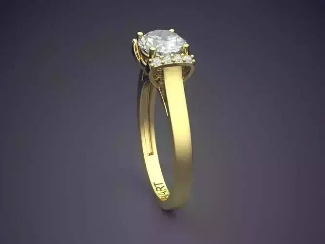 Ring With Diamonds Gjart A-526