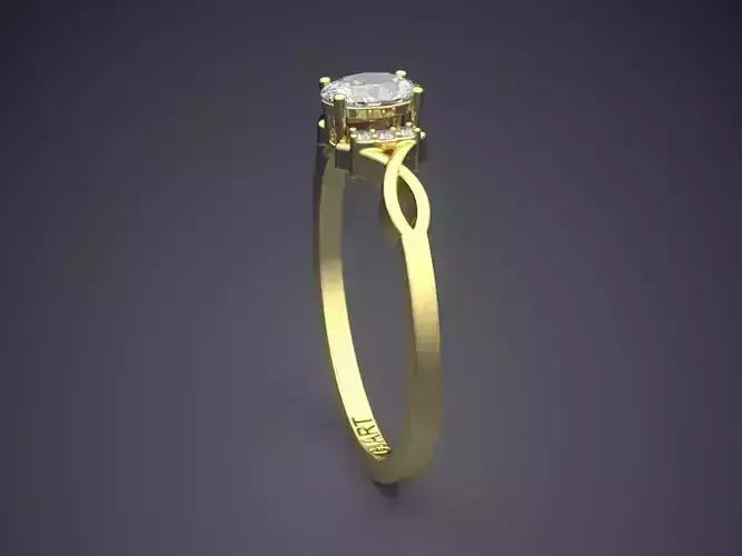 Ring With Diamonds Gjart A-518