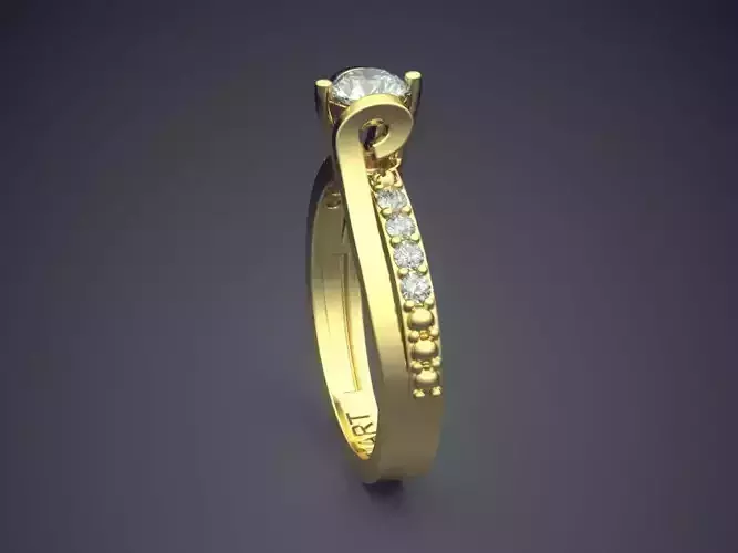 Ring With Diamonds Gjart A-511