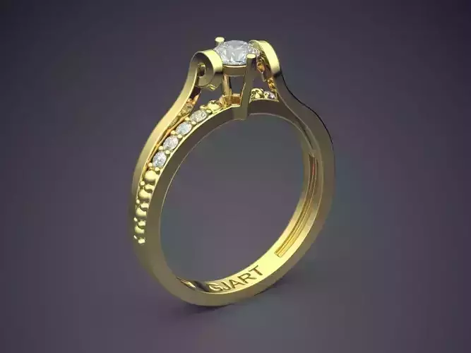 Ring With Diamonds Gjart A-510