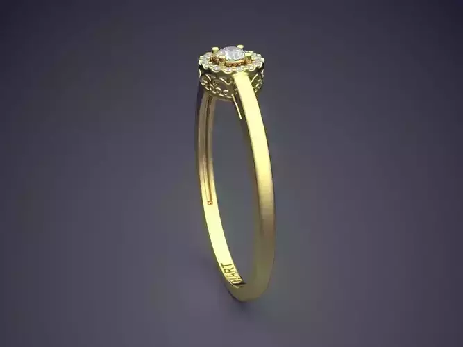 Ring With Diamonds Gjart A-508