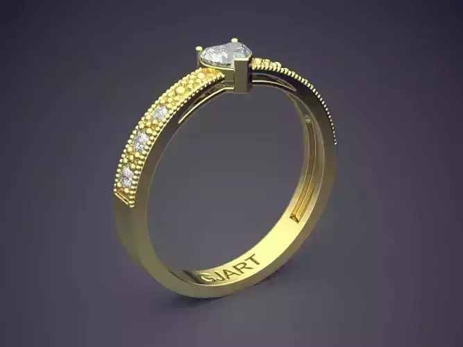 Ring With Diamonds Gjart A-495