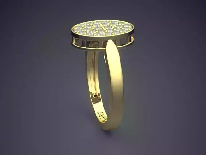 Ring With Diamonds Gjart A-485