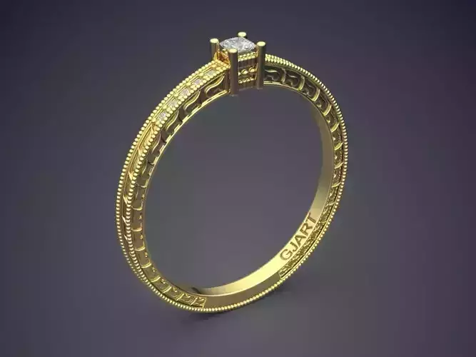 Ring With Diamonds A-47