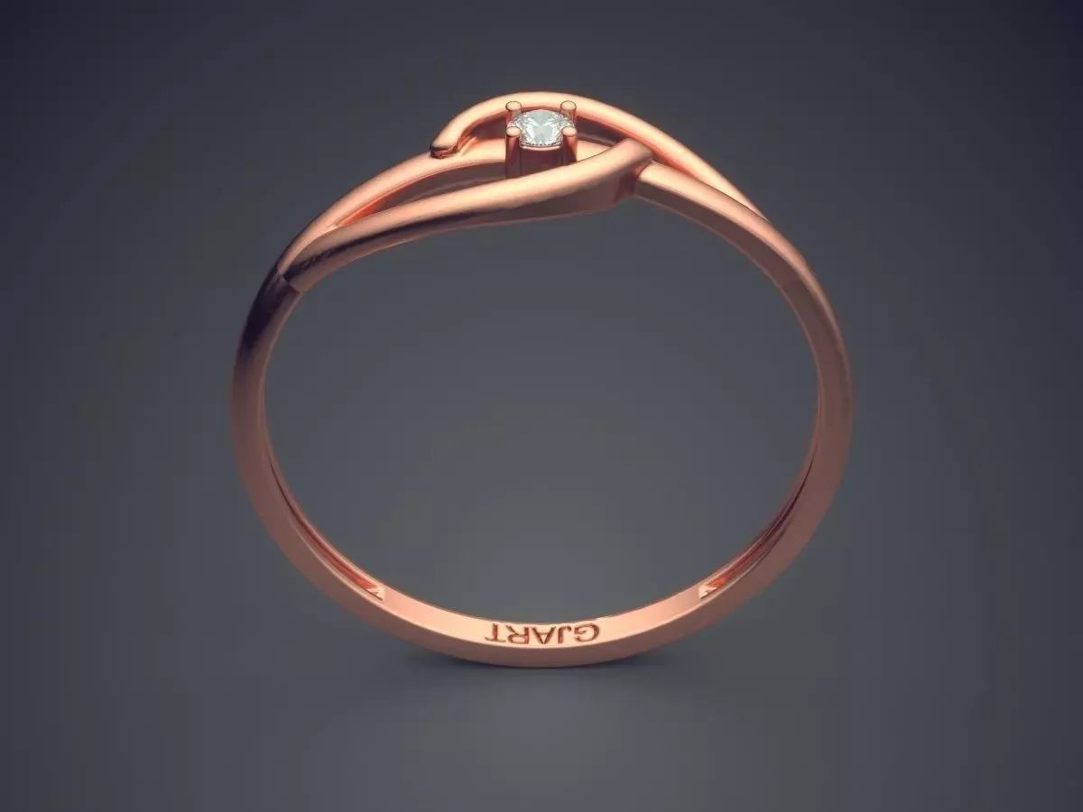 Ring Gjart A-460 3D print model_2