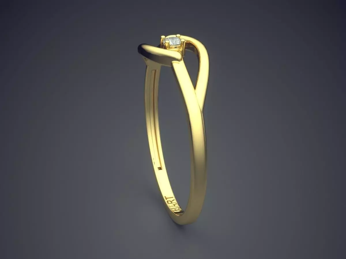 Ring Gjart A-460 3D print model_3