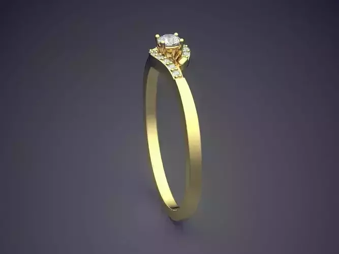 Ring With Diamonds Gjart A-451