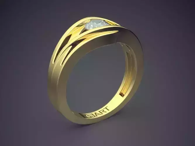 Unique Ring Gjart A-446 3D print model
