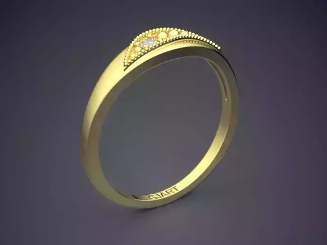 Unique Ring Gjart A-442 3D print model