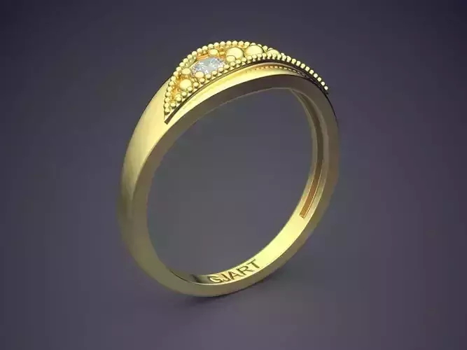 Unique Ring Gjart A-441 3D print model