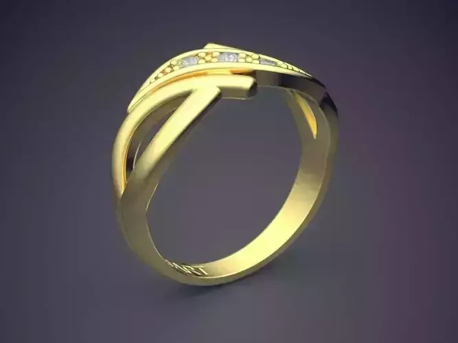 Ring Gjart A-438 3D print model