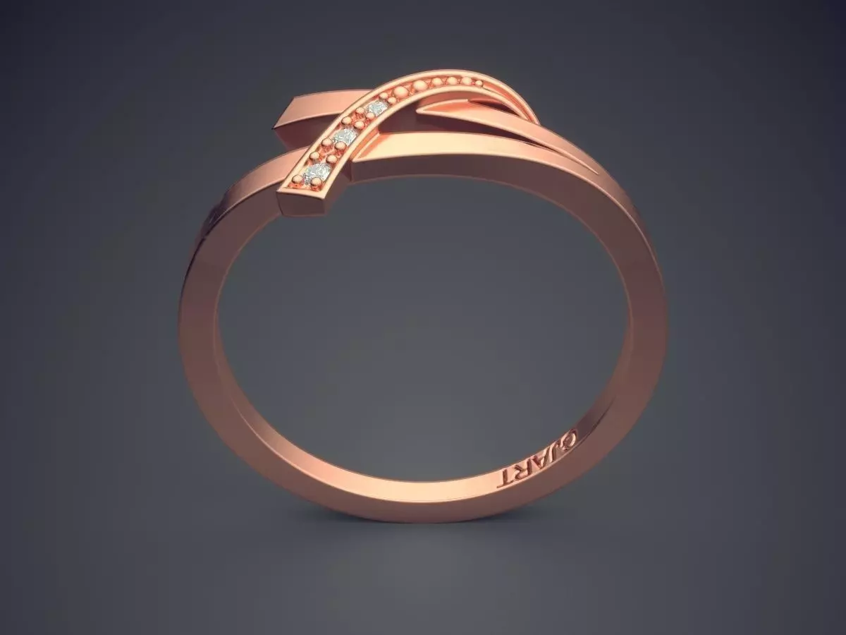 Ring Gjart A-436 3D print model_2