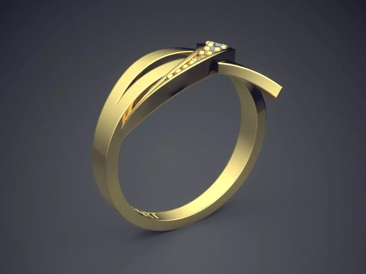 Ring Gjart A-435 3D print model_0