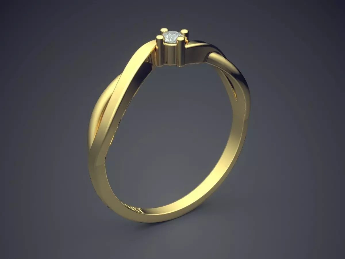 Ring Gjart A-427 3D print model_0