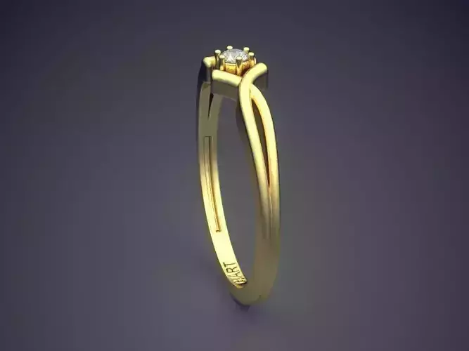 Ring With Diamond Gjart A-421