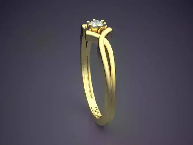 Ring With Diamond Gjart A-420