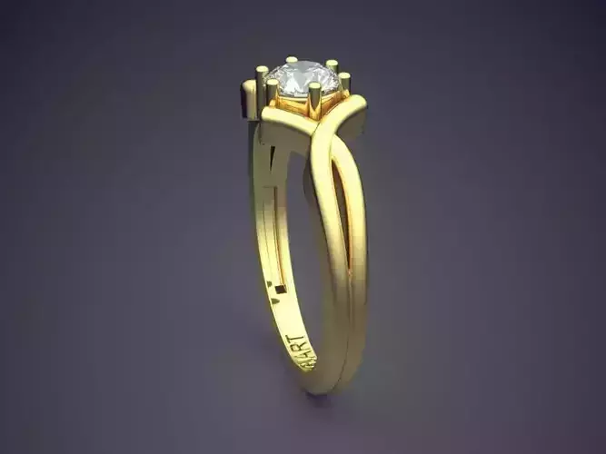 Ring With Diamond Gjart A-419