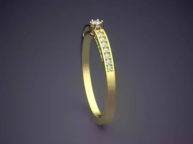 Ring With Diamonds Gjart A-41