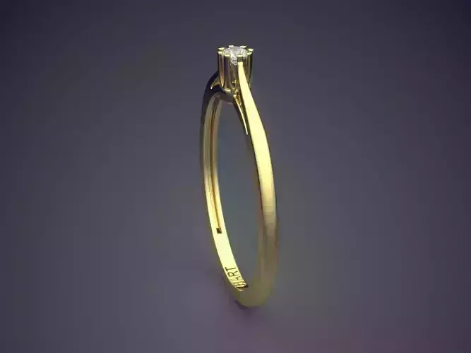 Ring With Diamond Gjart A-409