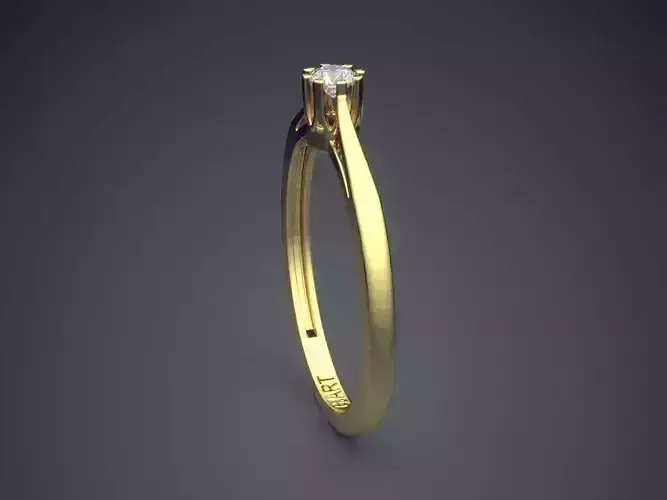 Ring With Diamond Gjart A-408