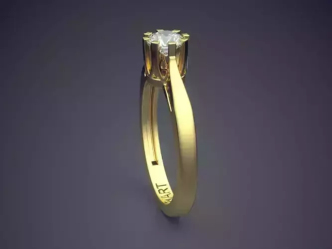 Ring With Diamond Gjart A-407