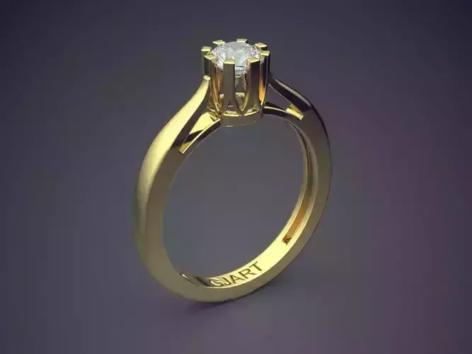 Ring With Diamond Gjart A-407