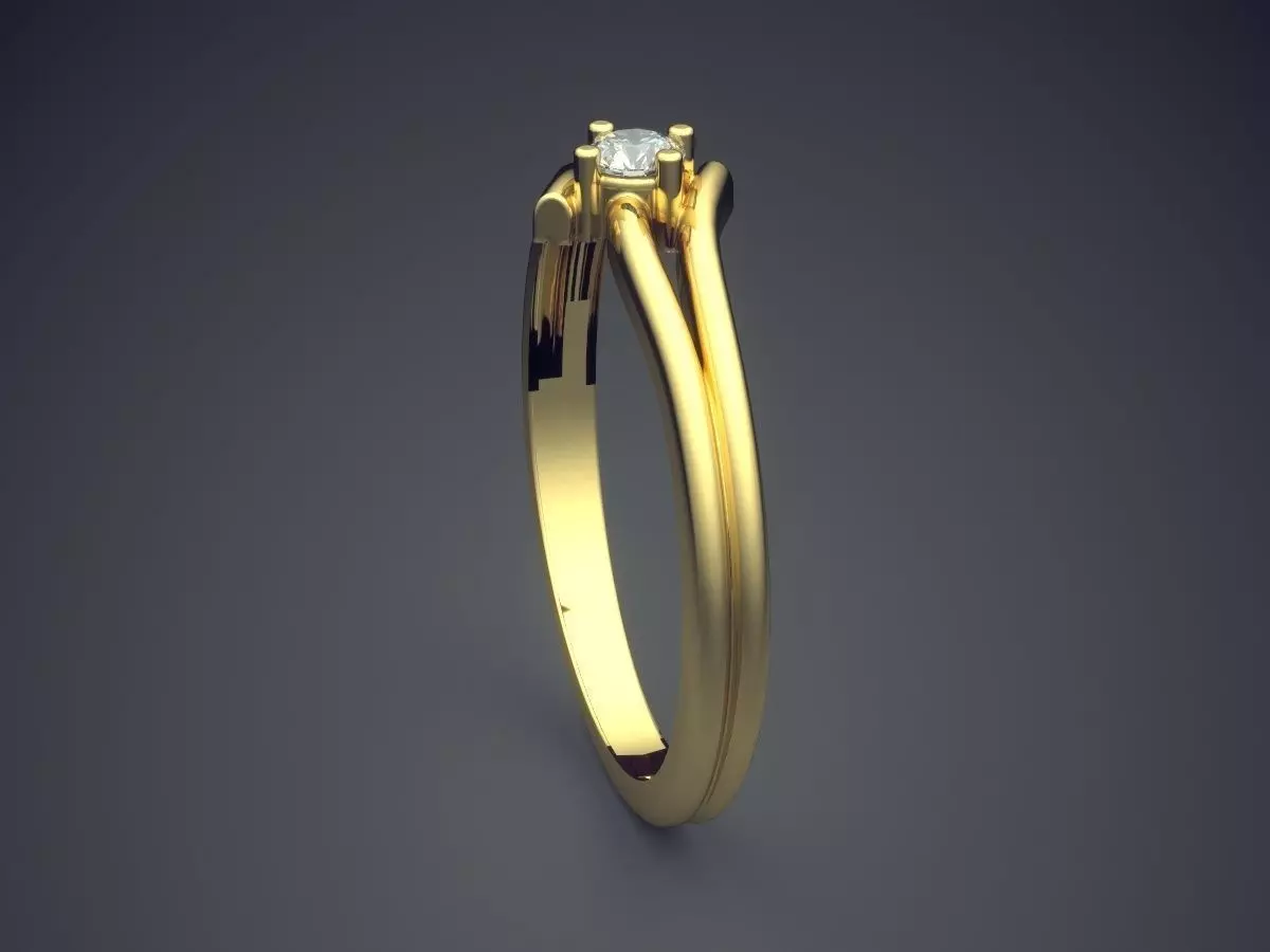 Ring A-402 3D print model_3