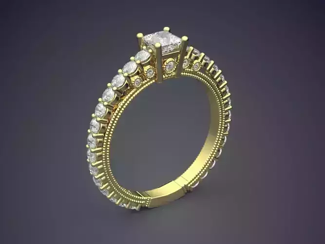 Ring With Diamonds Gjart A-385