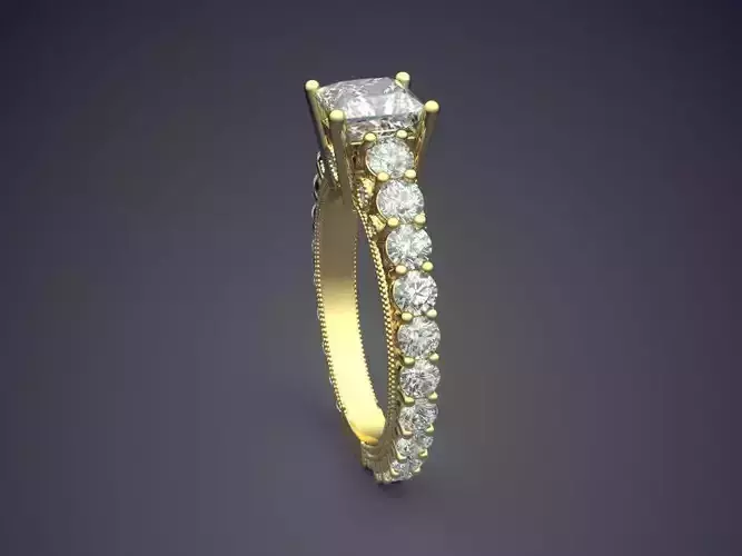 Ring With Diamonds Gjart A-384