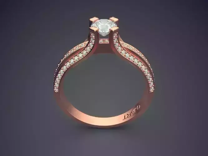 Ring With Diamonds Gjart A-382