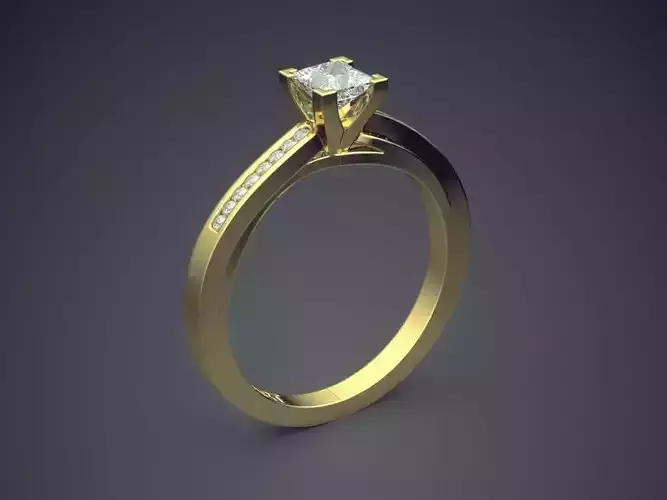 Ring With Diamonds Gjart A-373