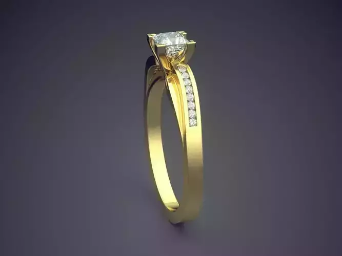 Ring With Diamonds Gjart A-373
