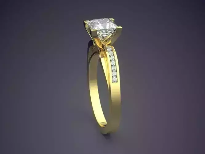 Ring With Diamonds Gjart A-372