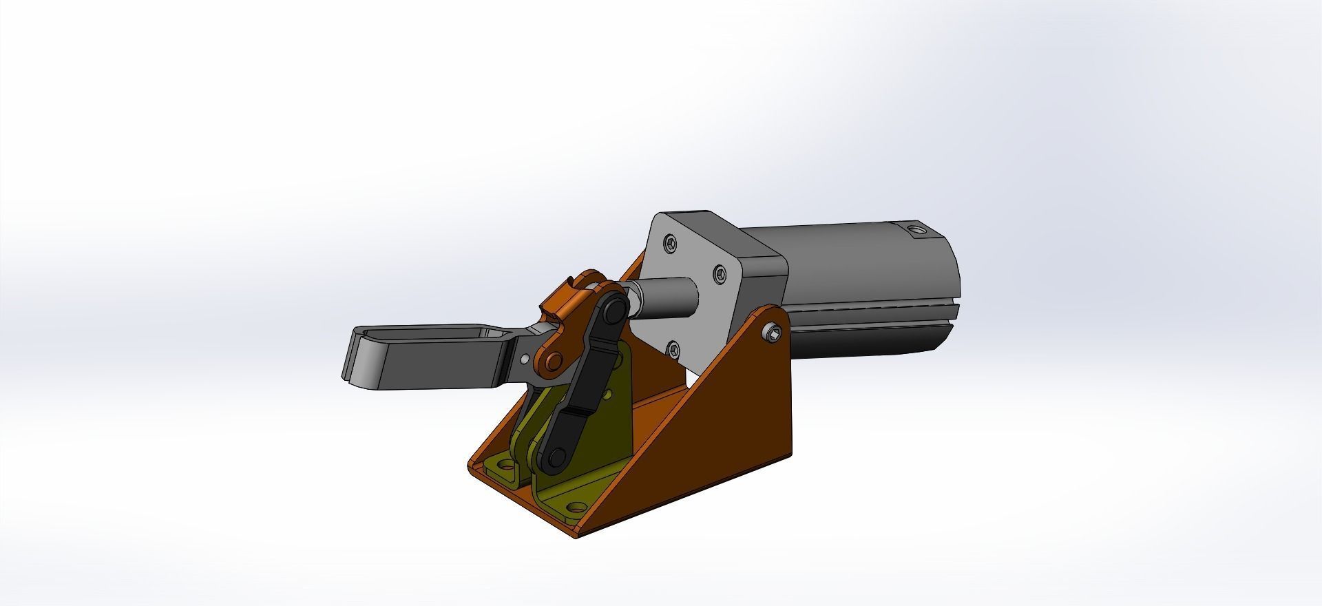 lineartorotary cylinder mechanism Free 3D model