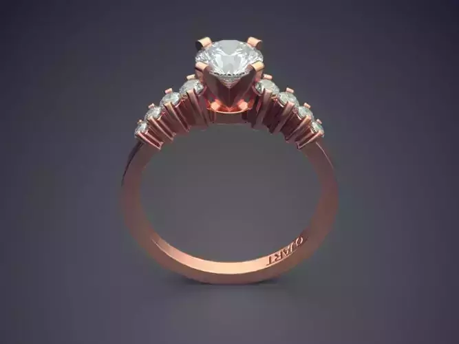 Ring With Diamonds Gjart A-369