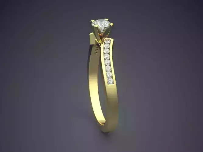 Ring With Diamonds Gjart A-361