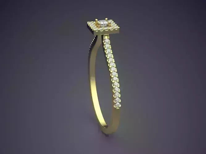 Ring With Diamonds Gjart A-35